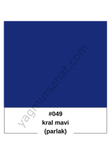 PARLAK KRAL MAVİ YAPIŞKANLI FOLYO