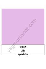 PARLAK LİLA YAPIŞKANLI FOLYO