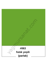 PARLAK FISTIK YEŞİLİ YAPIŞKANLI FOLYO