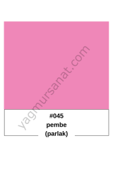 PARLAK PEMBE  YAPIŞKANLI FOLYO